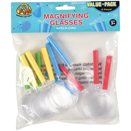Toy Magnifying Glasses 12ct