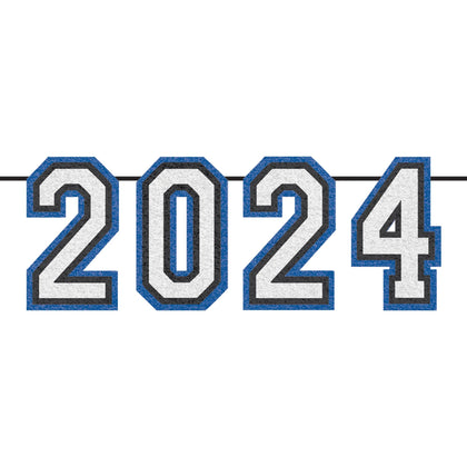 2024 Oversized Felt Banner | Blue