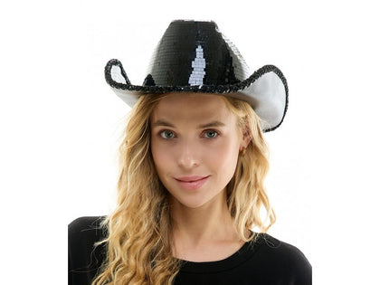 black mirror cowboy hat