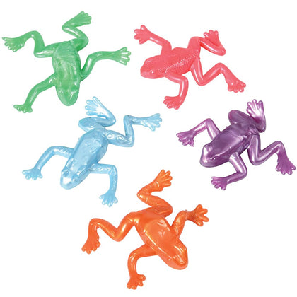 Stretchy Toy Frogs 12ct