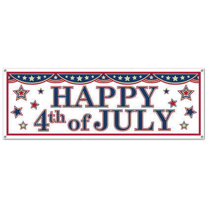 4th Of July Sign Banner