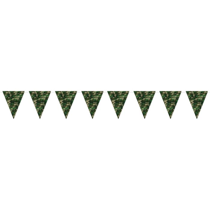 Camo Pennant Banner – Fun Services Colorado