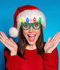 Lotsa LITES! Jumbo Flashing Holiday Glasses