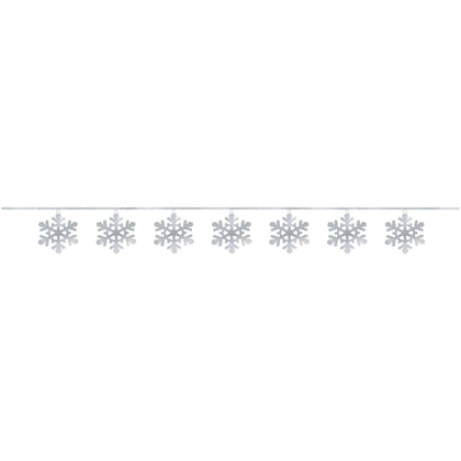 Snowflake Sequin Ring Garland