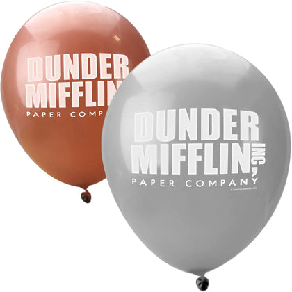 The Office – Dunder Mifflin Latex Balloons (12 count)
