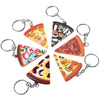 Pizza Key Chains 12ct