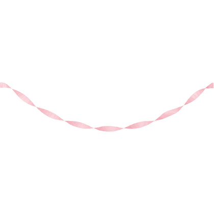 Light Pink Crepe Streamer | 81ft