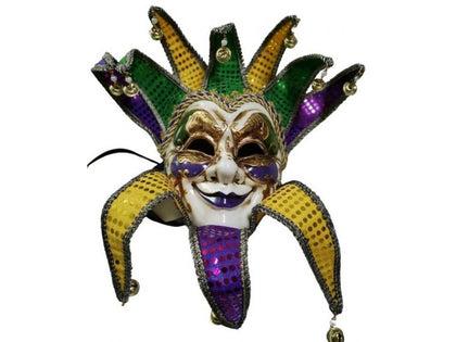 Mardi Gras Jester Mask