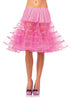 Knee Length Petticoat - Neon Pink