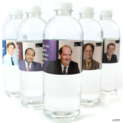 The Office Water Bottle Labels (Set of 16)