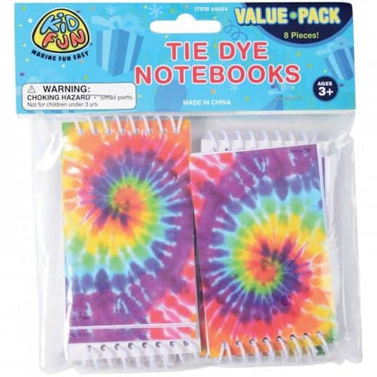 Tie Dye Notebooks 8ct