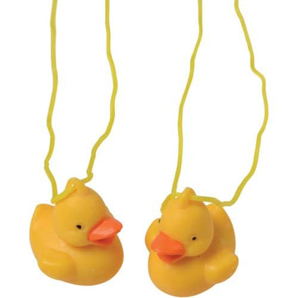Rubber Duck Necklaces 12ct
