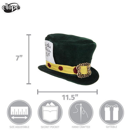 green mad hatter hat