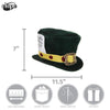 green mad hatter hat