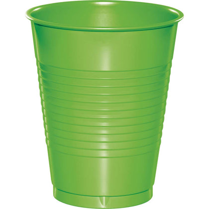 Fresh Lime 16oz Plastic Cups 20ct | Solids