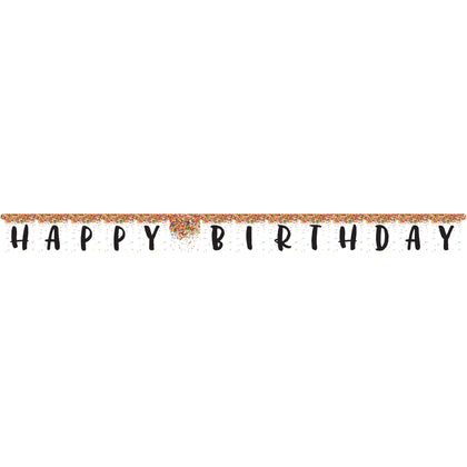Sprinkles Happy Birthday Banner | Generic Birthday