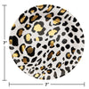 Leopard Print 7in Foil Plates 8ct | General Entertaining