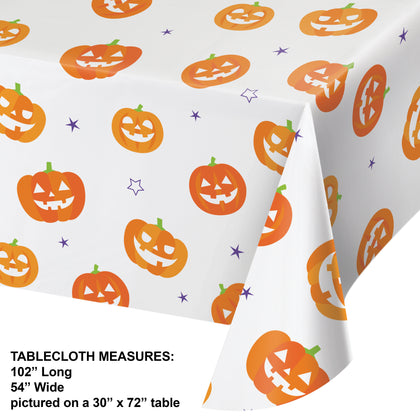 Pumpkins Paper Table Cover | Halloween