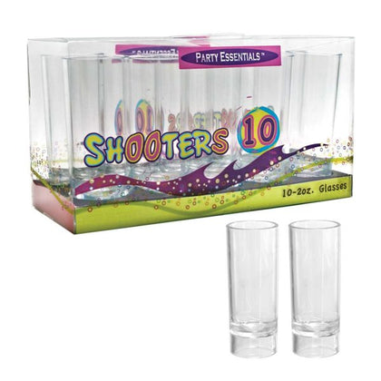 2oz. Clear Shooter Glasses 10ct.