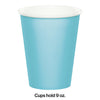 New Pastel Blue 9oz. Paper Cup 24ct | Solids