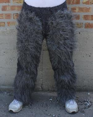 Furry animal pants