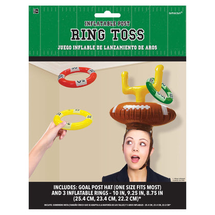 Inflatable Post Ring Toss | Football