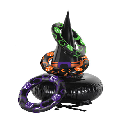 Inflatable Witch Hat Ring Toss | Halloween