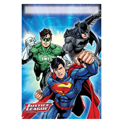 Justice League Favor Bags 8ct