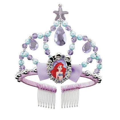 Tiara with picture of Ariel and beading