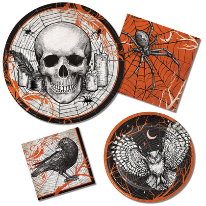 Spooky Symbols 7in Plates 8ct | Halloween
