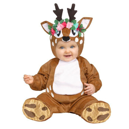 Baby Deer Jumpsuit and Cap