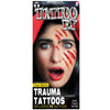 Claw Marks Trauma Tattoos -Tinsley Transfers TR-115