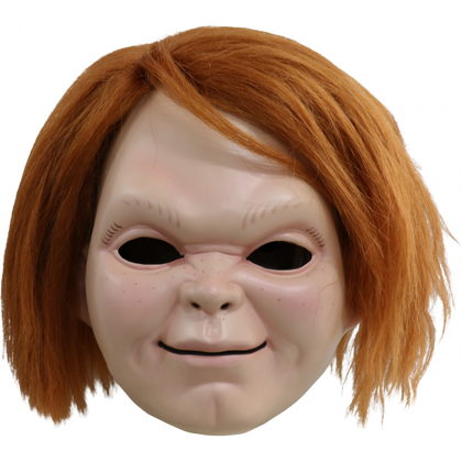 red hair Chucky plastic mask