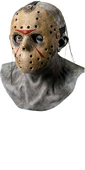 Jason Deluxe 2pc Overhead Mask