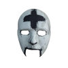 black cross face mask