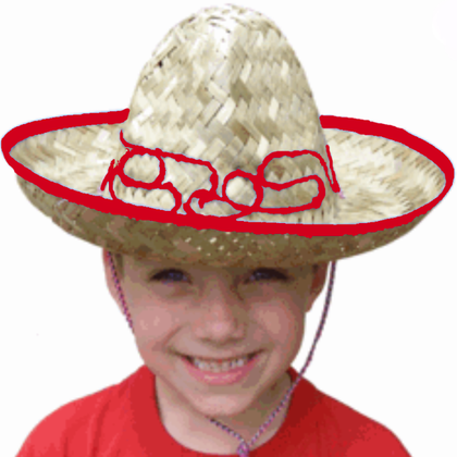Authentic Mexican Sombrero Child -US Toy