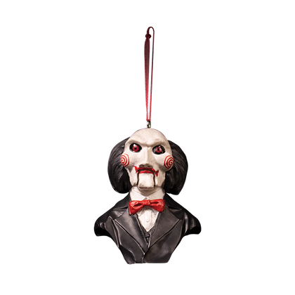 clown saw billy puppet ornament