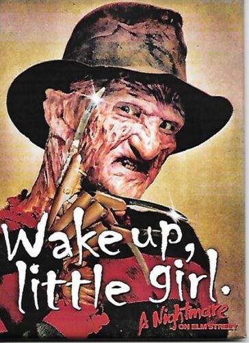 Nightmare on Elms Street Freddy Wake Up Little Girl Magnet