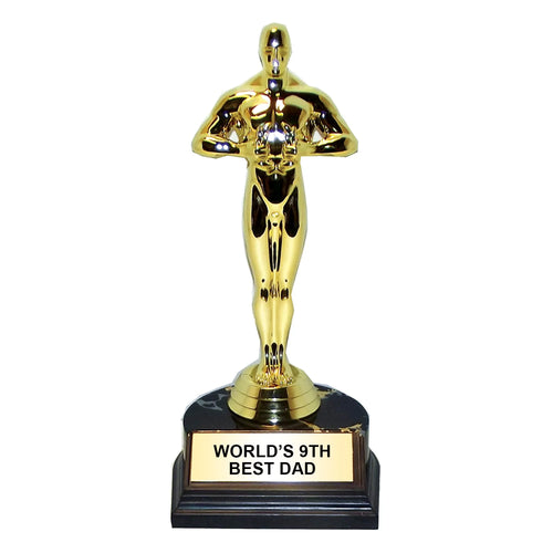 World's 9th Best Dad Trophy