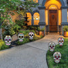 Plastic DOD Sugar Skull Yard Signs