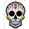 Plastic DOD Sugar Skull Yard Signs