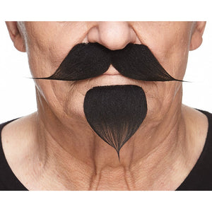 Colonel Sanders Handlebar mustache with a Goatee
