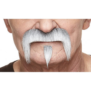 Pointed Square Mustache and Tiny Gotee