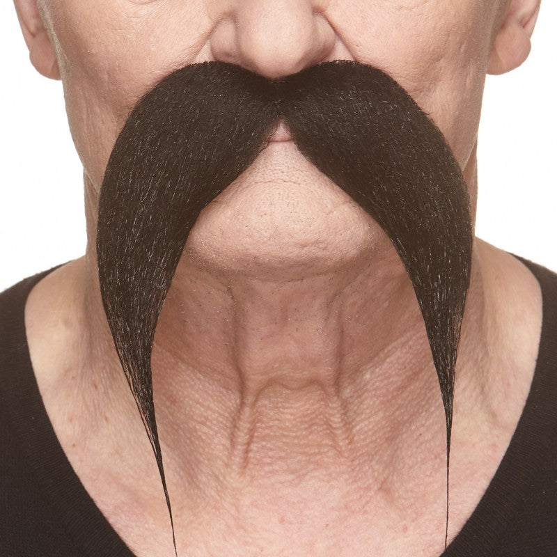 Kung Fu Master Long Droopy Pointed Mustache