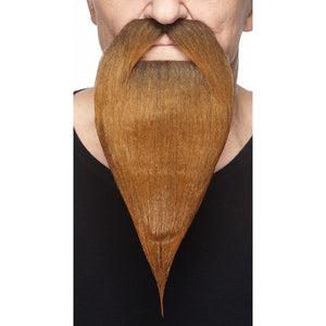 Pointed Mustache and Beard