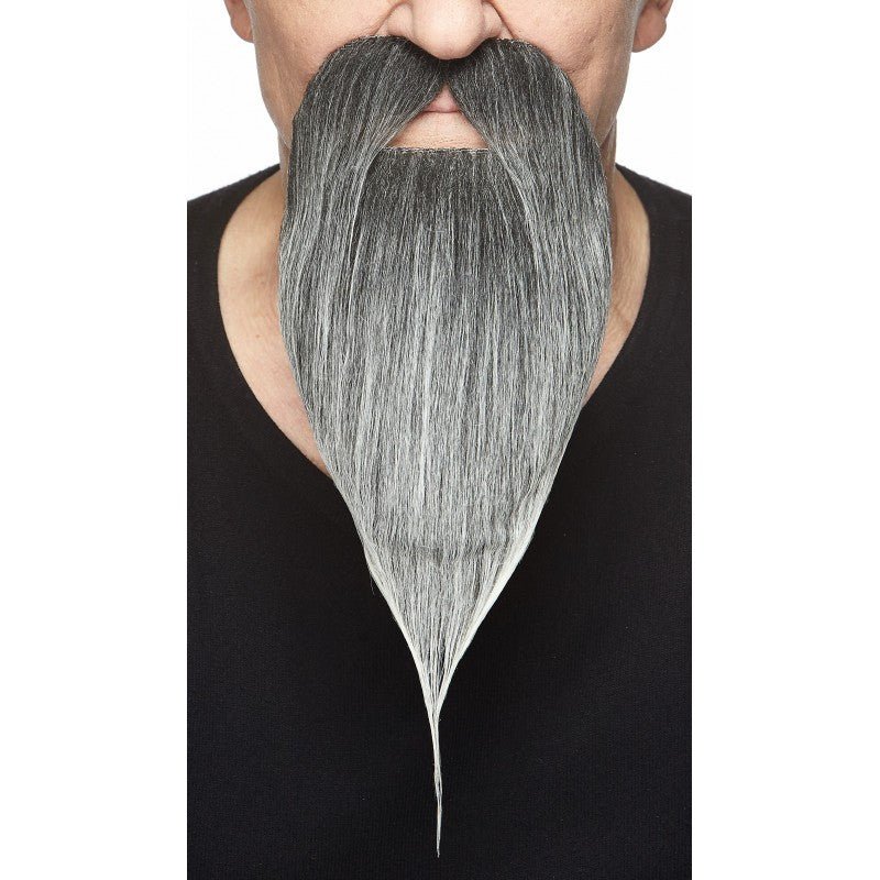 Pointed Mustache and Beard