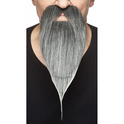 Pointed Mustache and Beard