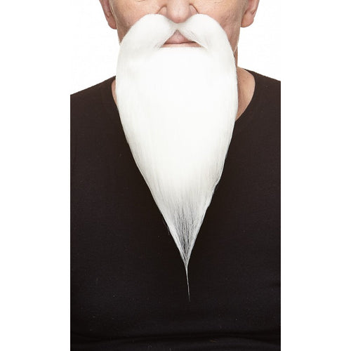 Pointed Mustache and Beard