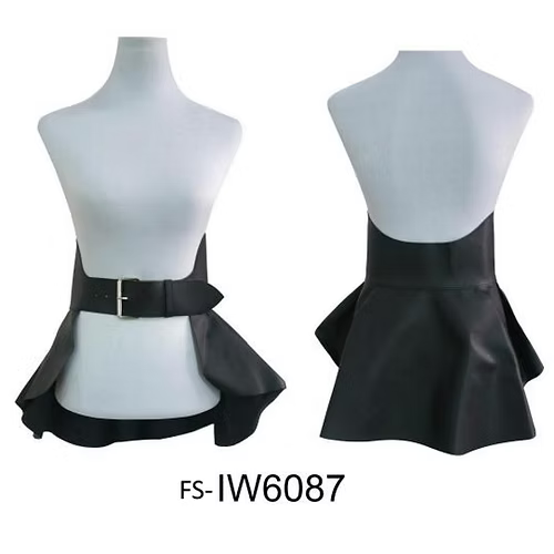 FUNKY PLEATHER SHORT SKIRT BELT