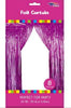 Metallic Fringe Curtain | Fuchsia